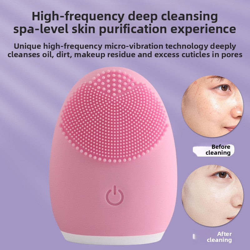 Electric Facial Cleansing Brush - Deep Pore Sonic Skin Cleaner